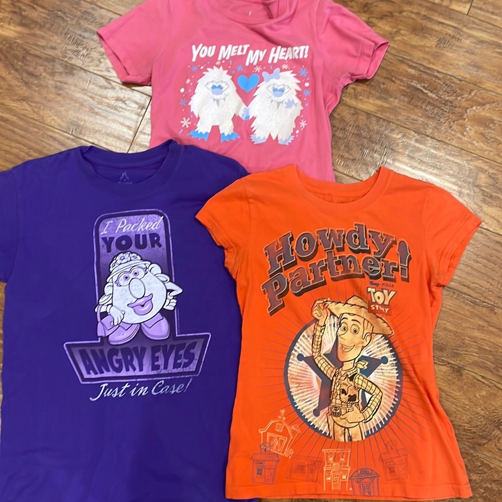 Disney bundle shirts
